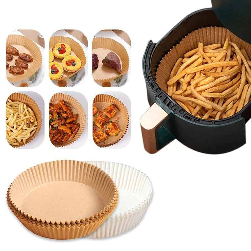 AirPaper ™ - Air Fryer Non-Stick Paper Set of 50 pcs (Free Today)