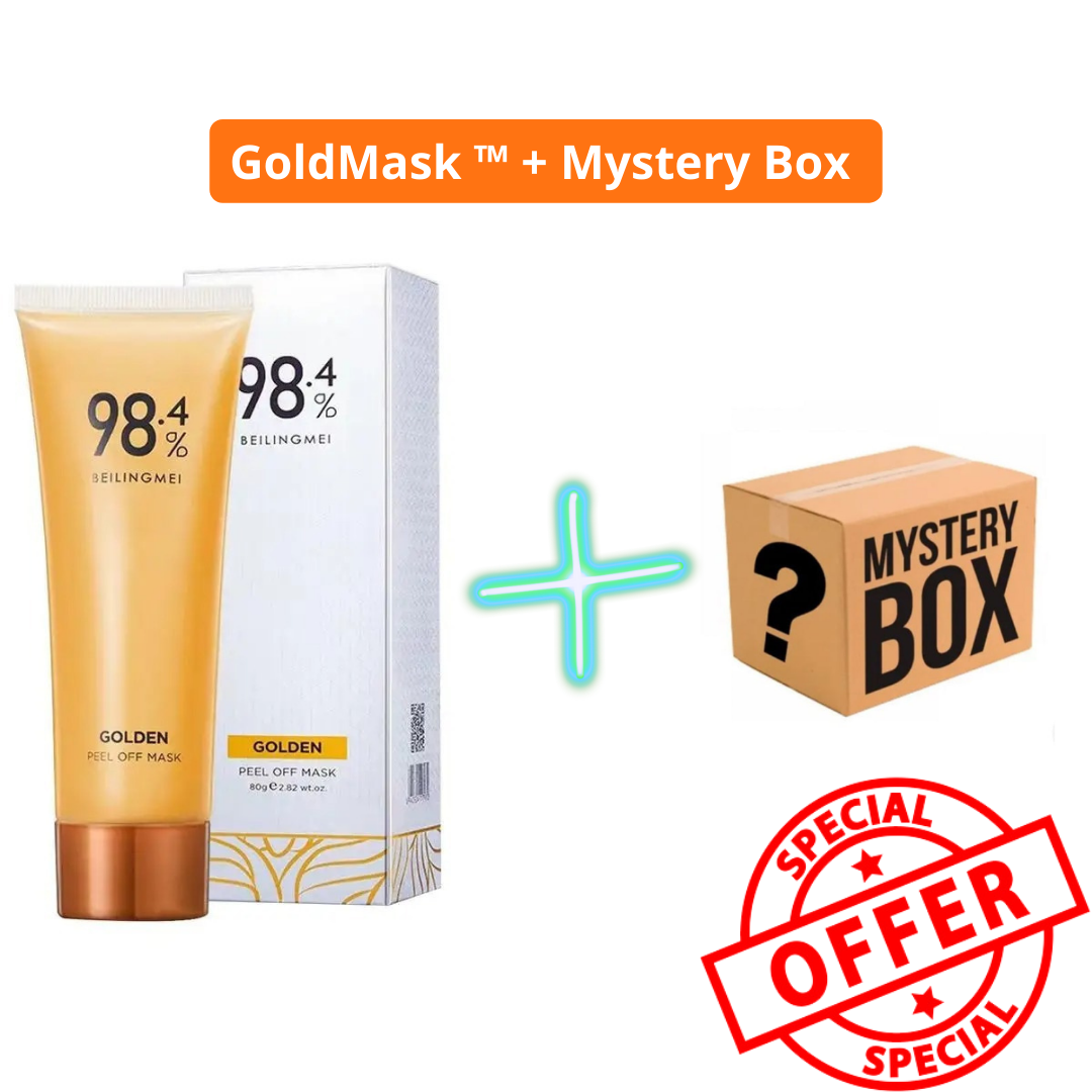 GoldMask ™ - Exfoliating and Rejuvenating Gold Mask (Free Today)