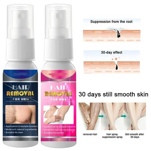 HairRemov ™ - Hair Removal and Body Hair Growth Inhibitor Spray (Free Today)