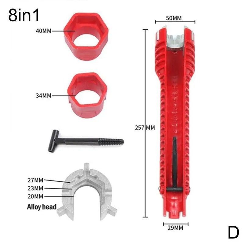 PlumPro ™ - 8 in 1 Multifunctional Plumbing Wrench (Free Today)